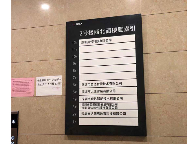 標(biāo)識(shí)牌制作